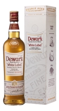 Виски шотландский Dewar's White Label в подарочной упаковке, 0.7л