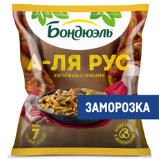 Смесь Бондюэль картофель с грибами А-ля рус замороженная, 400г