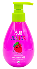 Зубная паста детская PSLab Junior Клубника от 3 до 12 лет, 200мл