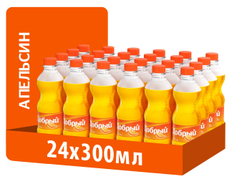 Напиток Добрый апельсин с витамином C газированный, 300мл x 24 шт