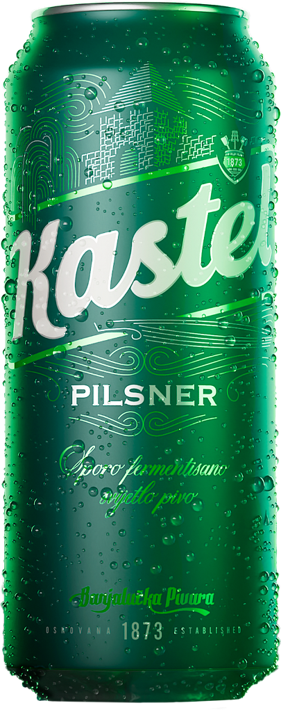 Изображение товара Пиво Kastel Pilsner светлое, 0.5л