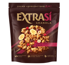 Гранола-мюсли Extrasi фрукты-ягоды-орех, 300г