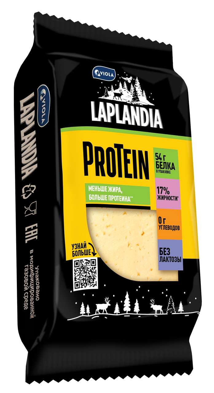 Сыр Laplandia Protein кусок 33%, 180г