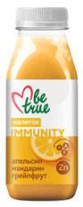 Смузи Be True Апельсин-Мандарин-Грейпфрут с витаминами, 250мл