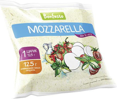 Сыр Bonfesto Моцарелла 1 шарик 45%, 125г