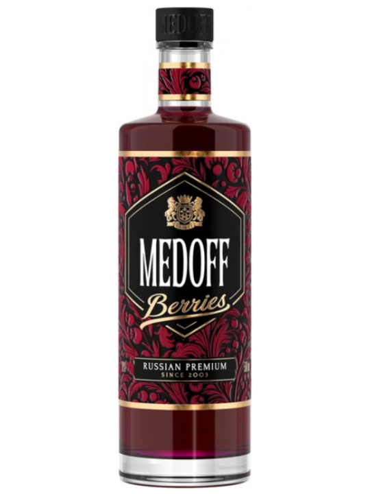 Настойка Medoff Berries сладкая, 0.5л
