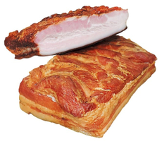 Сало Фабрика качества Особое с паприкой копчено-вареное, ~150г