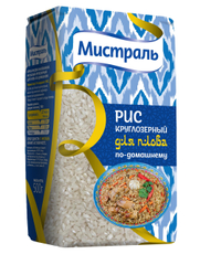 Рис Мистраль для плова по-домашнему круглозерный, 500г