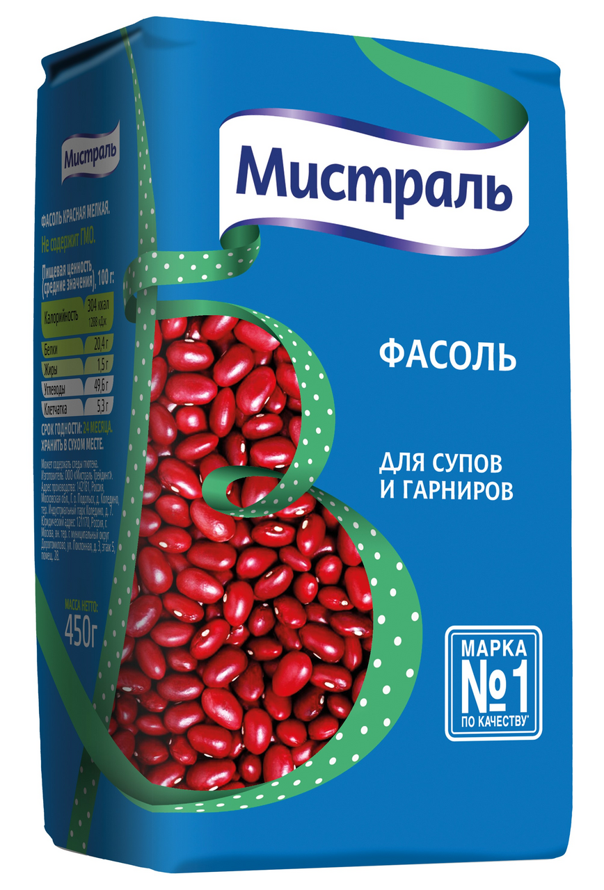 Изображение товара Фасоль Мистраль красная, 450г