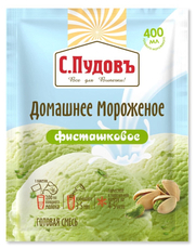Смесь сухая С.Пудовъ мороженое домашнее фисташка, 70г