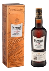 Виски шотландский Dewar's 12 лет в подарочной упаковке, 0.7л