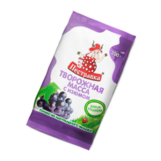 Масса творожная Пестравка с изюмом 18%, 200г