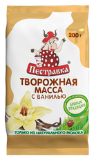 Масса творожная Пестравка с ванилью 18%, 200г