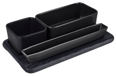 Tarrington House Менажница Wood + подставка, 3шт