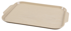Поднос для фастфуда Mgprof бежевый, 45 x 34.5-49 x 34.5см