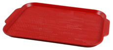 Поднос для фастфуда Mgprof красный, 45 x 34.5-49 x 34.5см