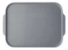 Поднос для фастфуда Mgprof темно-серый, 45 x 34.5-49 x 34.5см