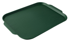 Поднос для фастфуда Mgprof темно-зеленый 2, 45 x 34.5-49 x 34.5см