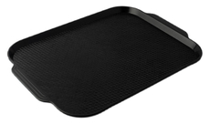 Поднос для фастфуда Mgprof черный, 45 x 34.5-49 x 34.5см