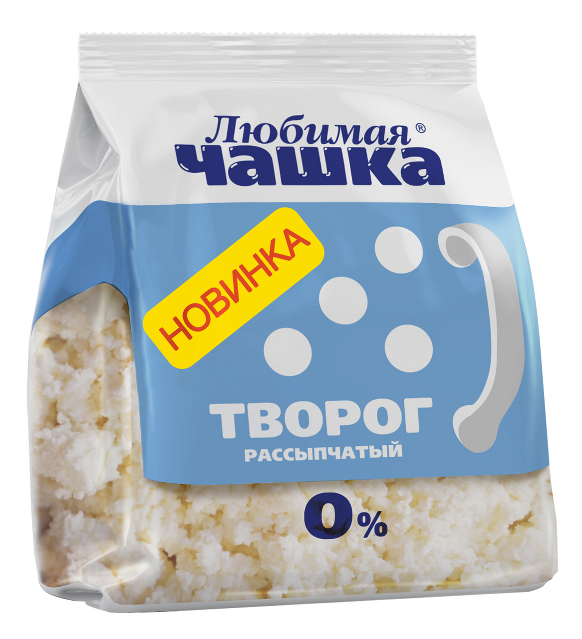 Творог Любимая чашка обезжиренный, 300г