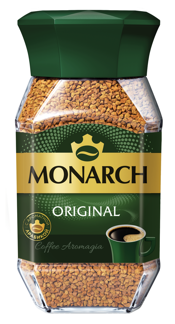Изображение товара Кофе Monarch Original растворимый, 160г - насыщенный вкус Арабики