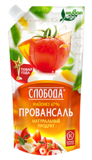 Майонез Слобода Провансаль 67%, 200мл