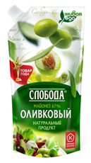 Майонез Слобода Оливковый 67%, 200мл