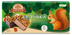 Торт Бабаевский Белочка вафельный, 220г