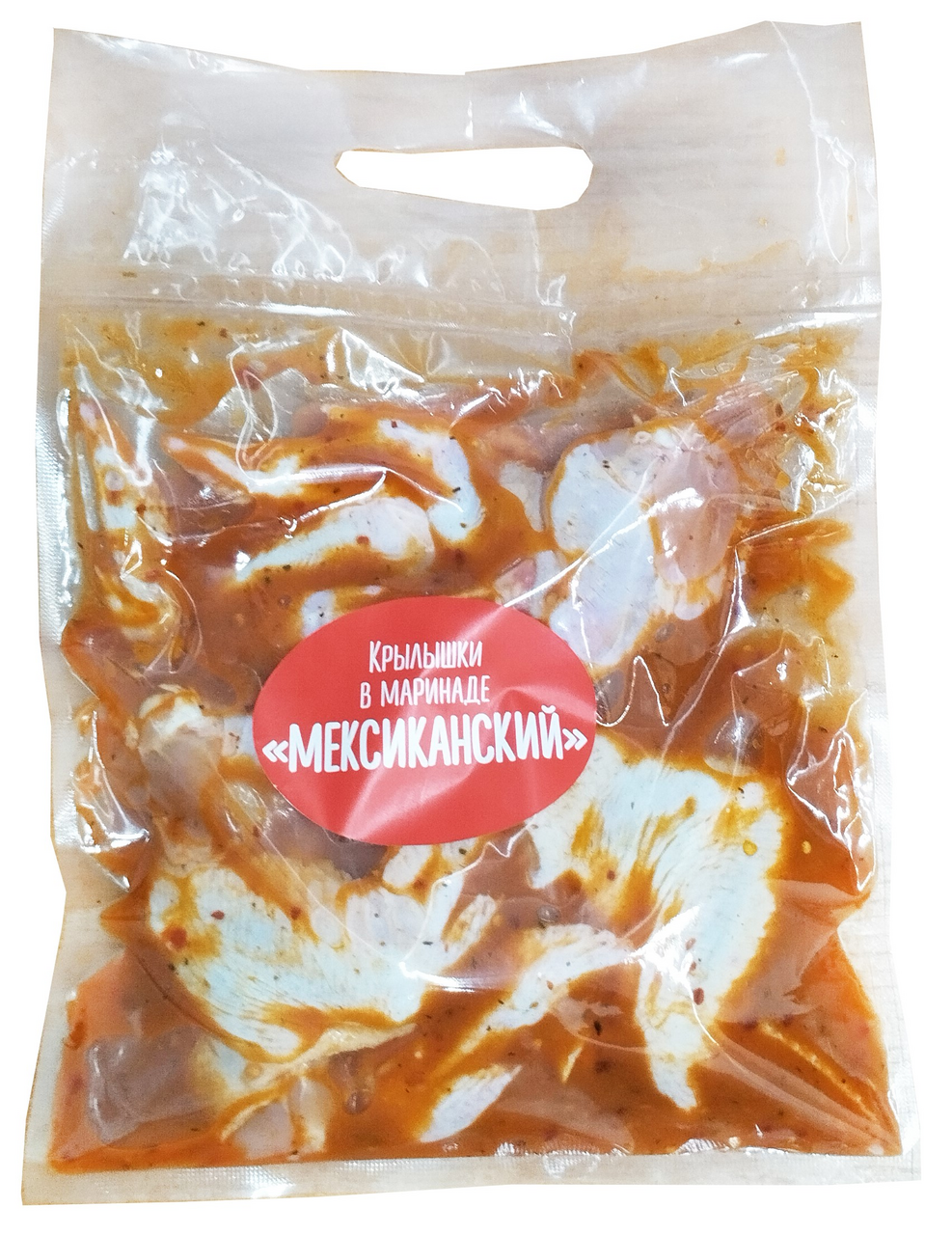 Крыло цыпленка-бройлера Межениновская птицефабрика в мексиканском маринаде охлажденное, 1кг