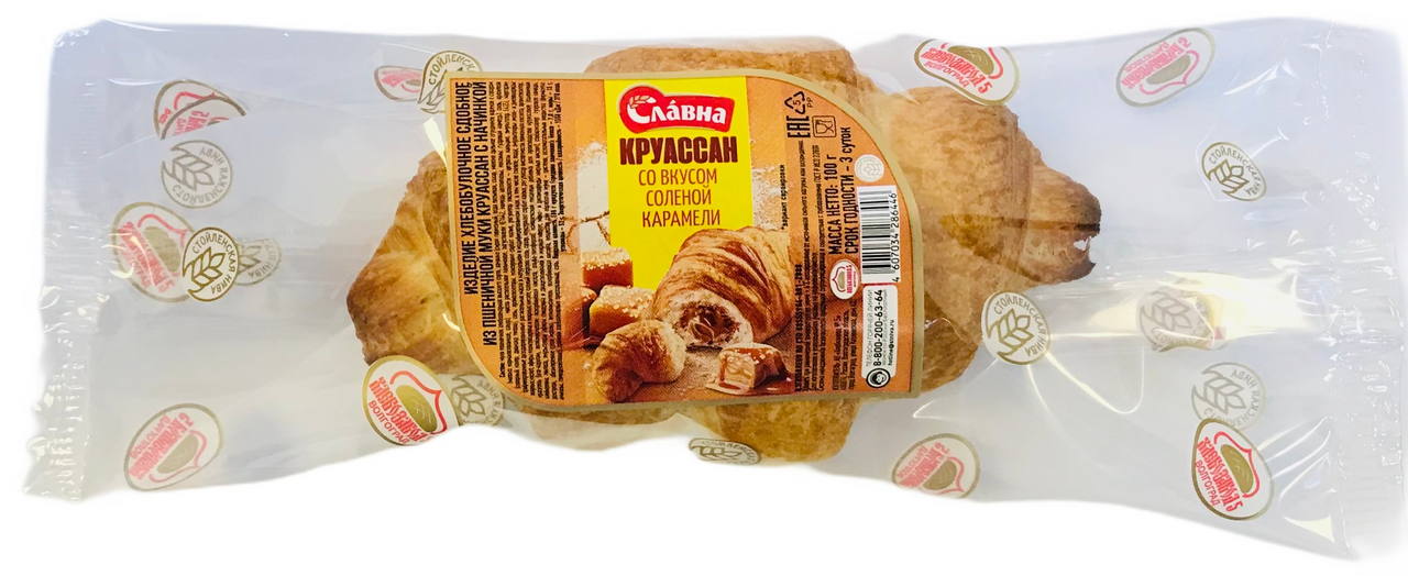 Круассан Славна соленая карамель, 100г