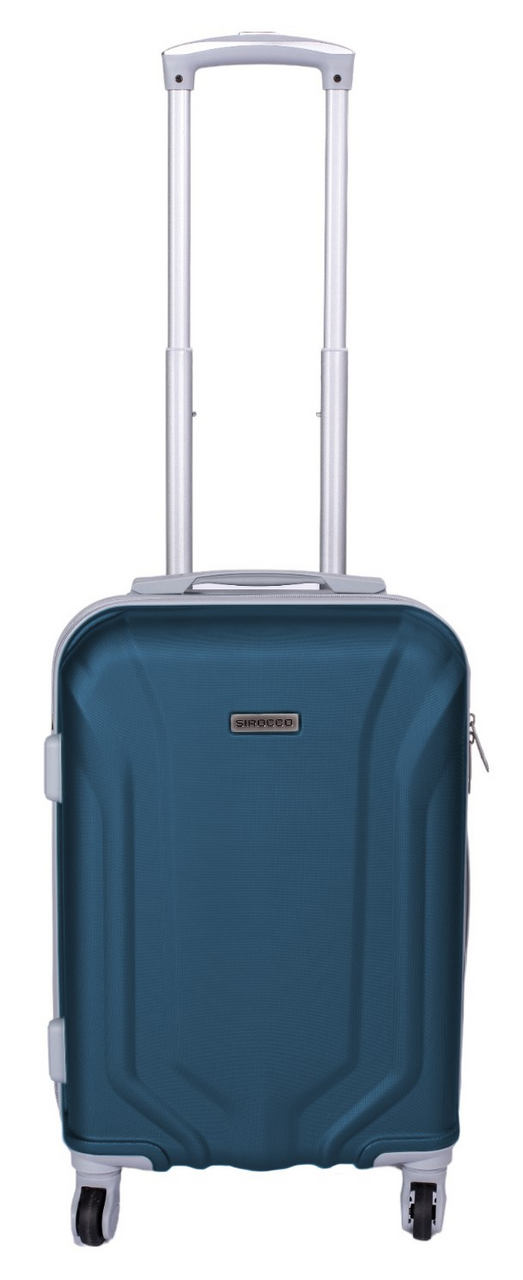 Чемодан Sirocco Quarts темно-синий ABS размер M, 65 x 43 x 26см