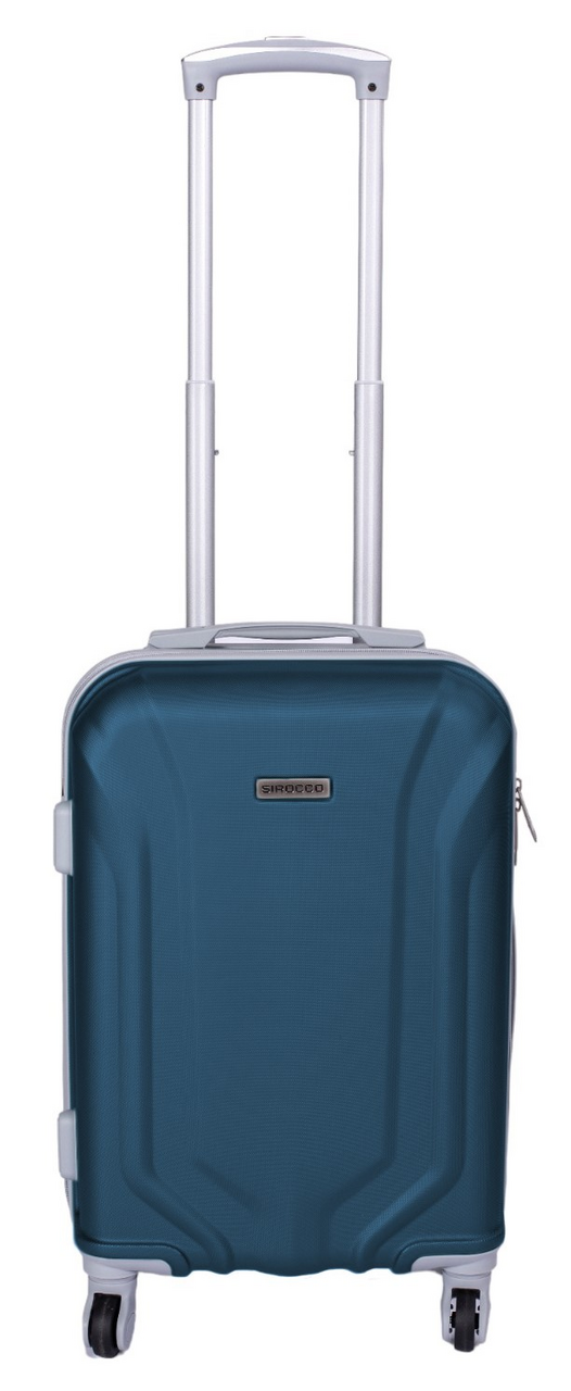 Чемодан Sirocco Quarts темно-синий ABS размер M, 55 x 36 x 23см