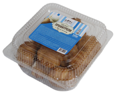 Пирожное Тортугалия профитроли пломбир, 150г