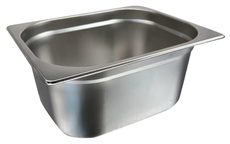 Гастроемкость нержавеющая сталь 1/2 150мм, 9.2л