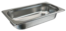 Гастроемкость нержавеющая сталь 1/3 65мм, 2.4л