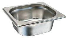 Гастроемкость нержавеющая сталь 1/6 65мм, 1л