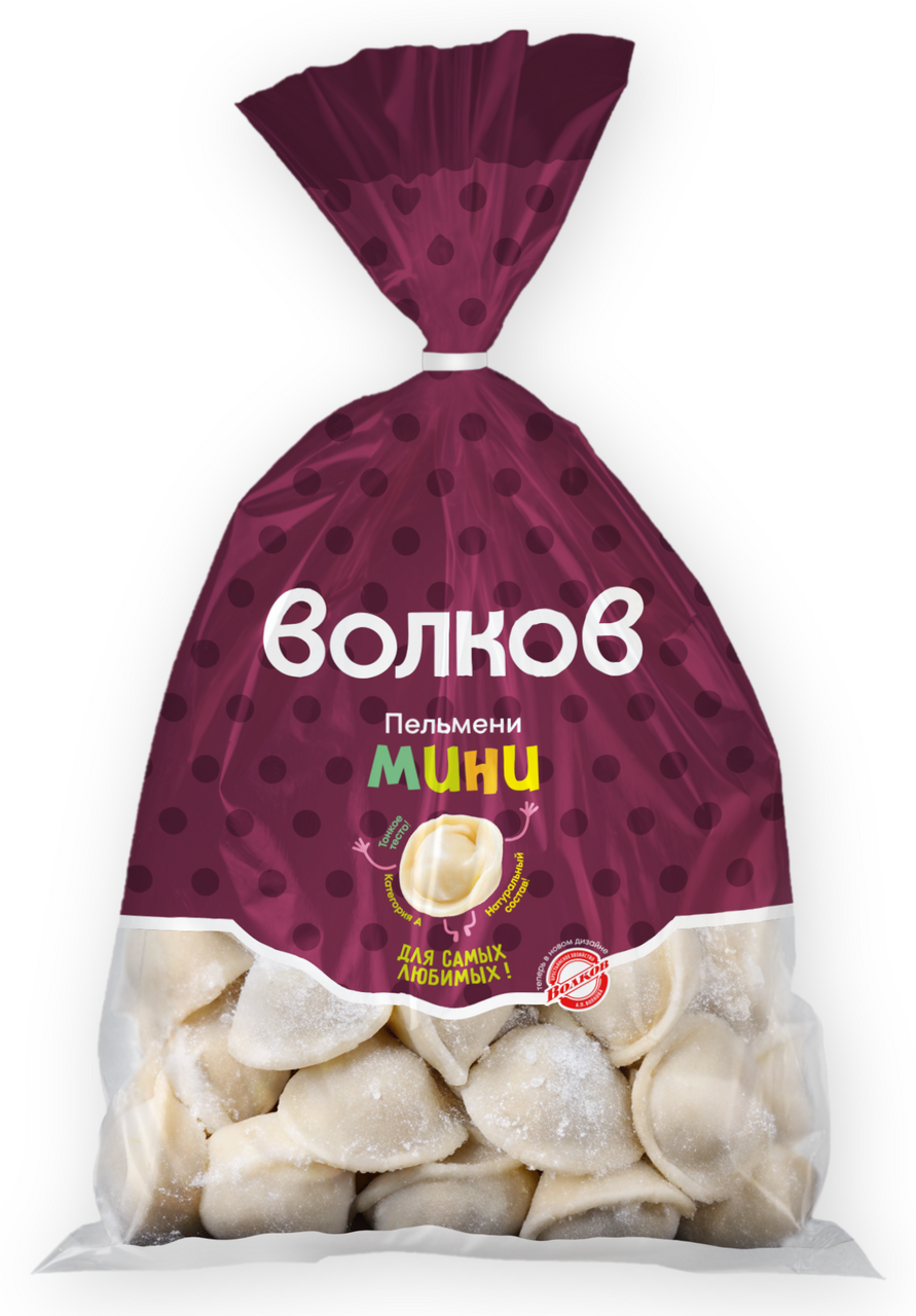 Пельмени Волков мини, 700г