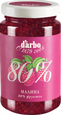 Конфитюр D'arbo Малина 80% фруктов, 250г