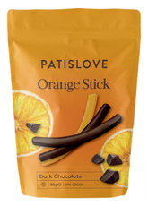 Палочки Patislove апельсиновые в темном шоколаде, 80г