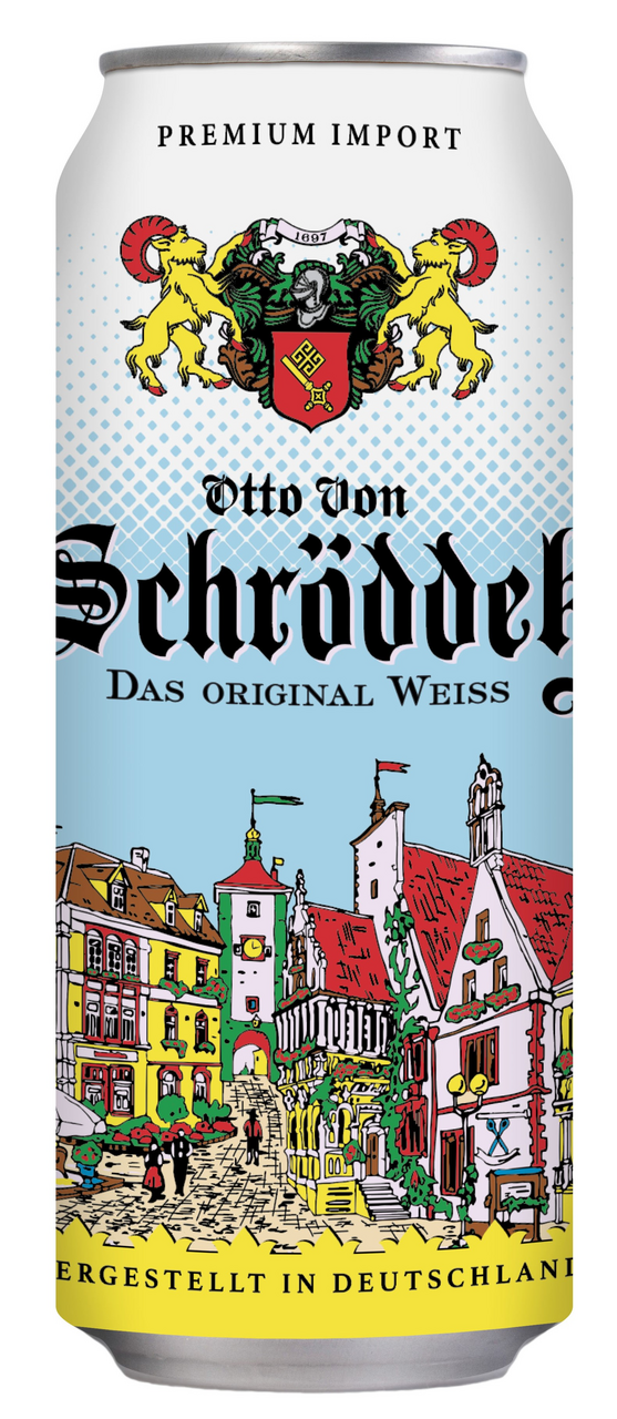 Изображение товара Напиток пивной Otto Von Schrodder Weiss, 0.5л