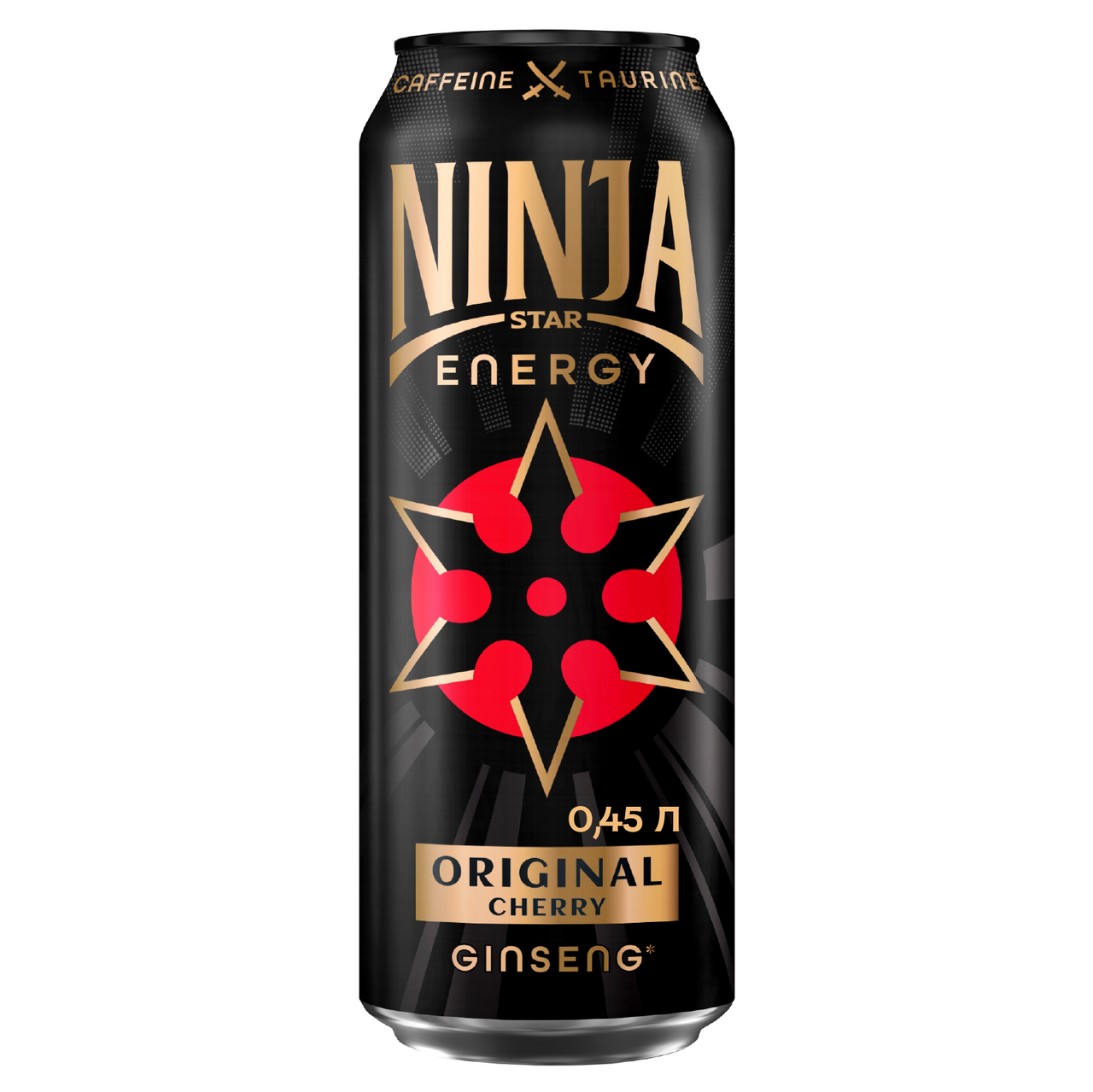 Энергетический напиток Ninja Star Energy Original Cherry, 450мл