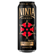 Энергетический напиток Ninja Star Energy Original Cherry, 450мл