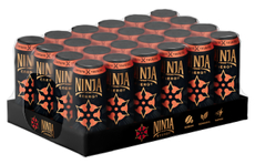 Энергетический напиток Ninja Star Energy White Peach Lychee, 450мл x 24 шт