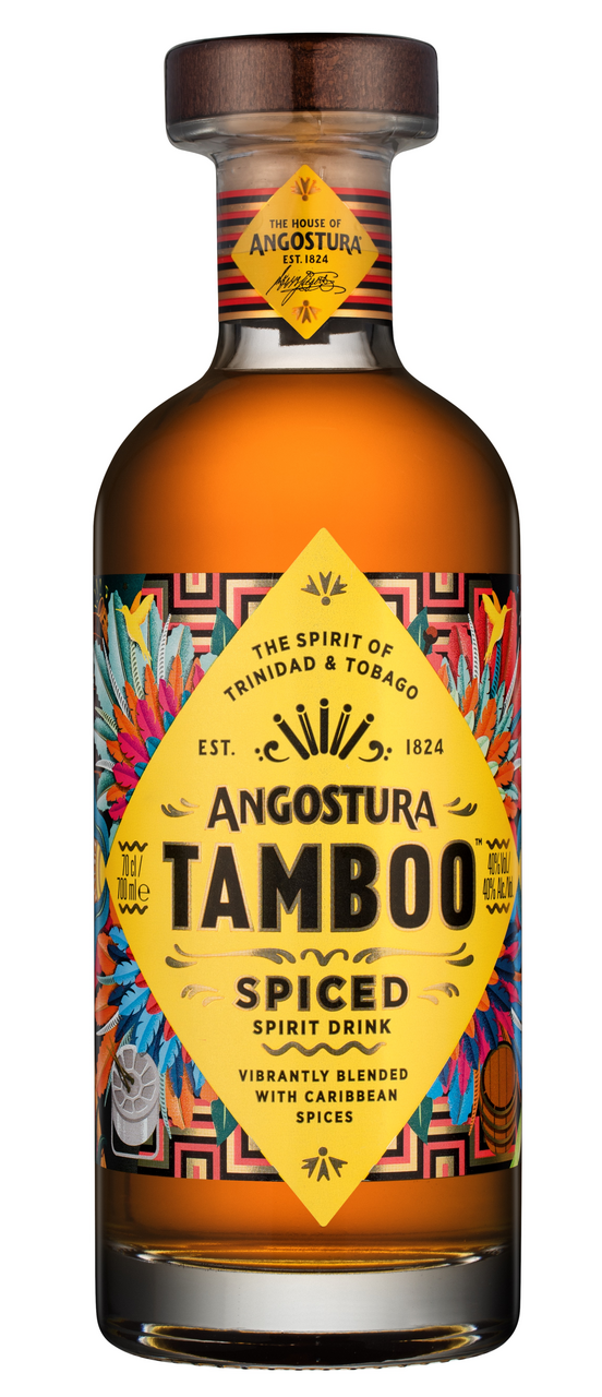 Изображение товара Angostura Tamboo Spiced пряный золотистый ром 0.7л премиум качество