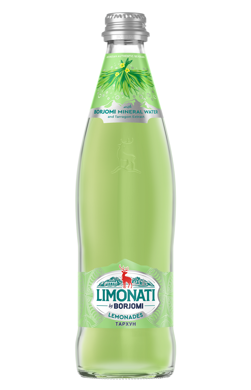 Изображение товара Напиток Borjomi Limonati Тархун газированный, 500мл