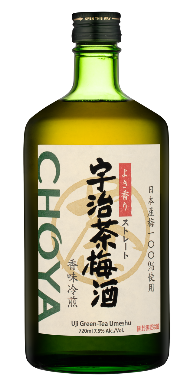 Изображение товара Спиртной японский ликер Choya Uji Green Tea Umeshu 0.72л