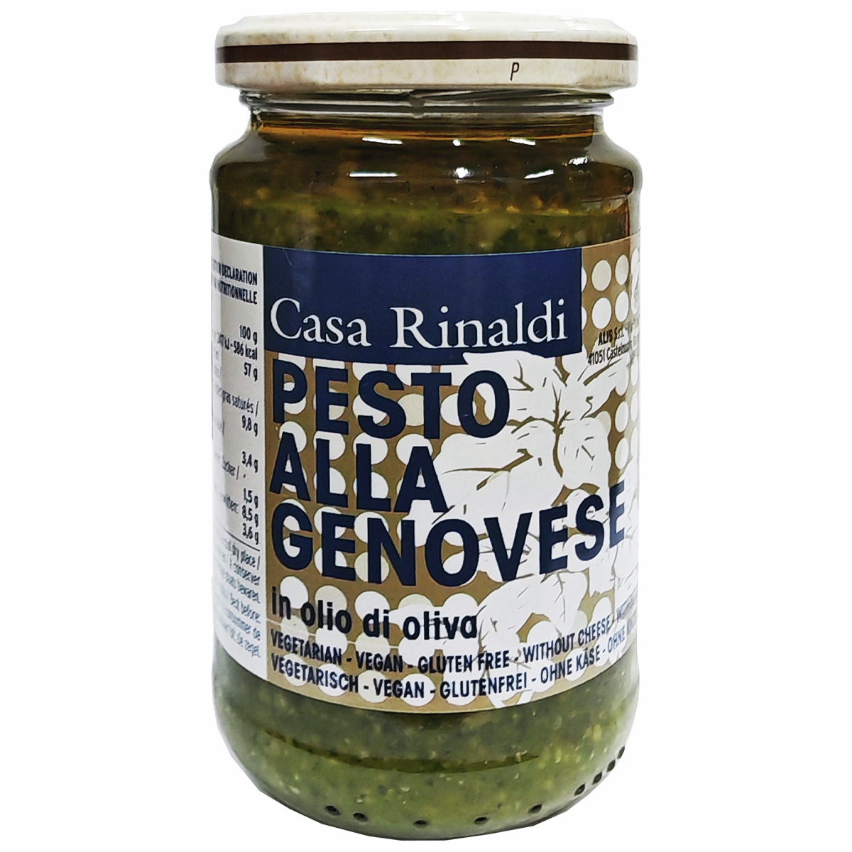 Крем-паста Casa Rinaldi песто генуя в оливковом масле, 180г