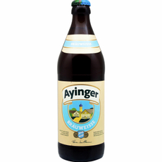 Пиво Ayinger Brauweisse светлое нефильтрованное, 0.5л