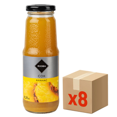 RIOBA Сок ананасовый, 250мл x 8 шт