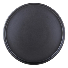 Тарелка десертная Nuovacasa Sola Black, 21см